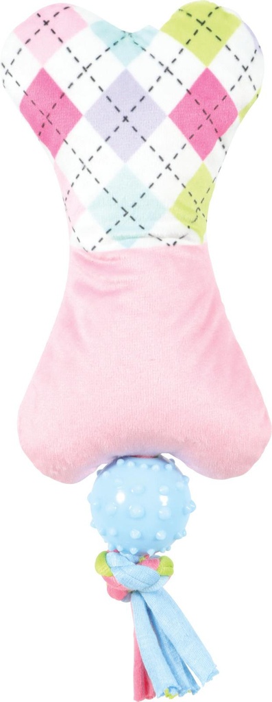 [480129ROS] Jug. Peluche Pup Tiny Hueso ROS 