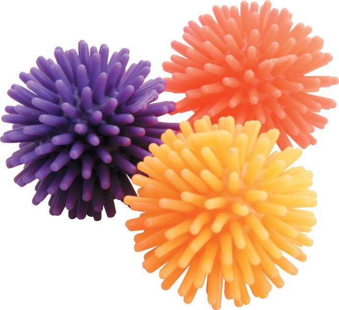 [580123] Juguete Bolas Estrella 4 cm. x 3  