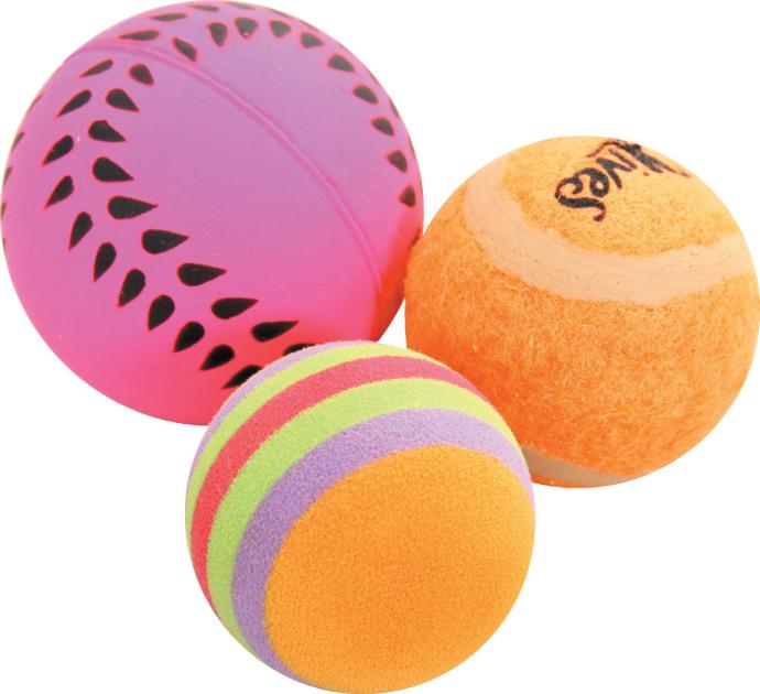 [580126] Juguete Bolas Mezcladas 4 cm. x 3   