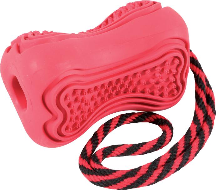 [479111RGE] Juguete Caucho Cuerda Titan L Rojo   