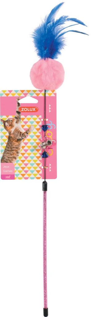 [580708] Juguete Gato Canne Pompon Variado   