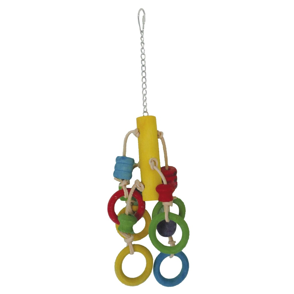 [BR212] Juguete aros colgantes 40x10 cm