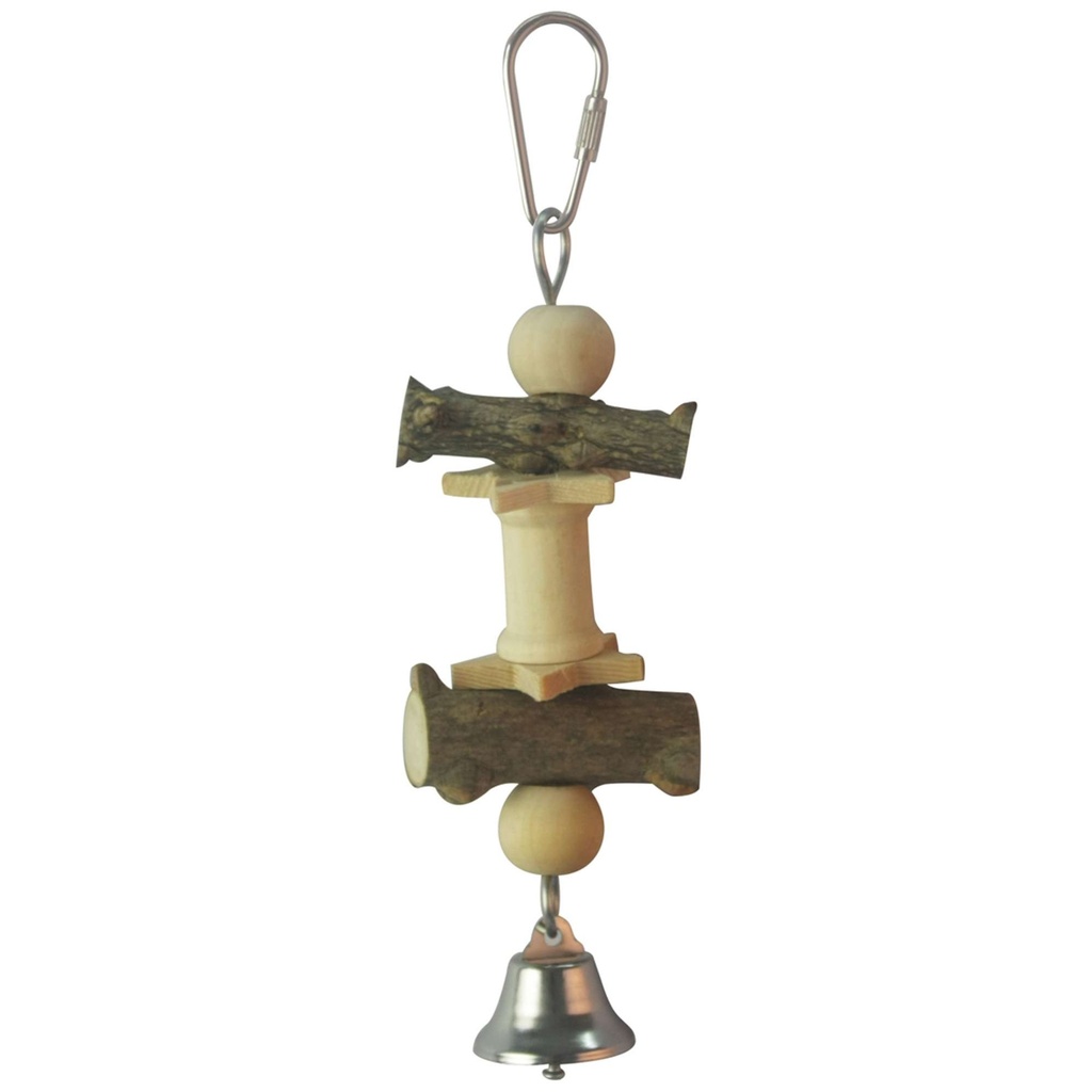 [BR414] Juguete de Madera Natural 18,5x5,5 cm.