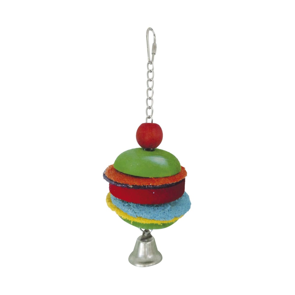 [BR310] Juguete hamburguesa de lufa 21x7 cm