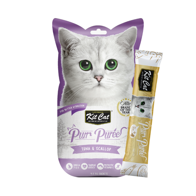 [KC-867] KIT CAT PURRPUREE ATÚN Y VIEIRAS 60 gr.
