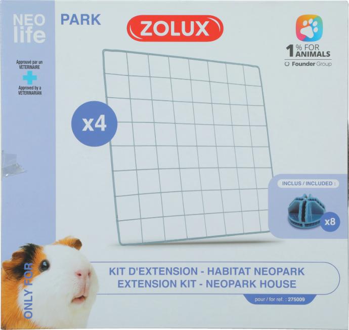 [205698] Kit 4 rejas ext. Nlife Cobaya 
