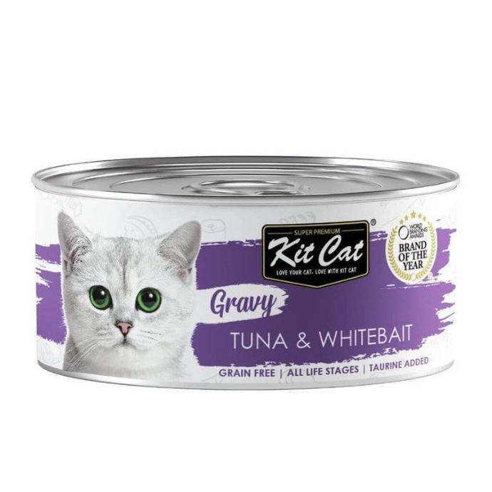 [KC-3156] Kit Cat Lata Gravy - Atun & Chanquetes 70 grs.   