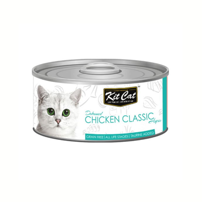[KC-2201] Kit Cat Lata Toppers - Pollo Classic 80 grs.  