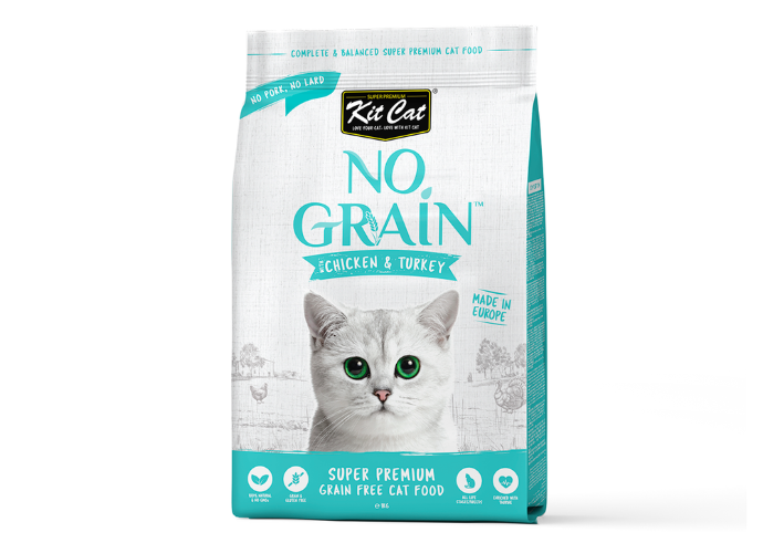 [KC-3344] Kit Cat No Grain con Pollo y Pavo  1 Kg.   
