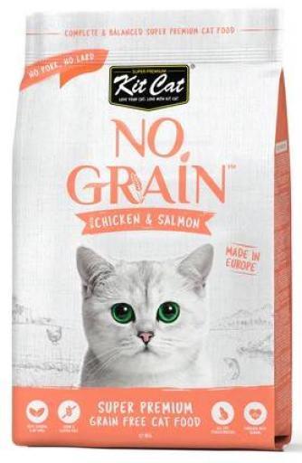 [KC-3351] Kit Cat No Grain con Pollo y Salmon  1 Kg.  