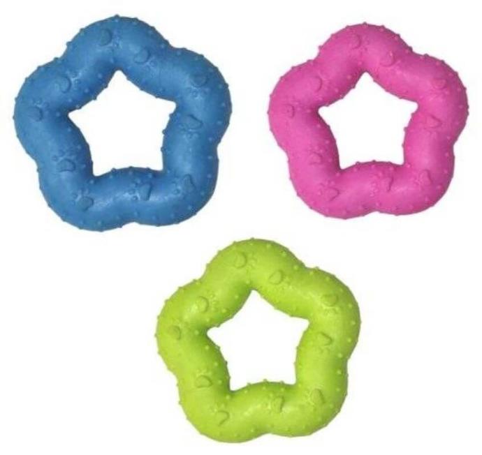 [PE80324] Mini Flor De Goma 7cm UD.