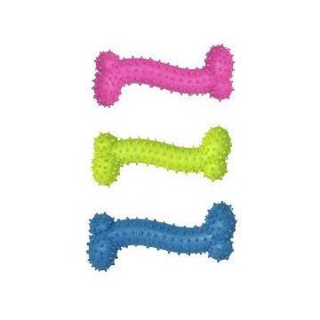 [PE80323] Mini Hueso De Goma Con Pinchos 11cm UD.