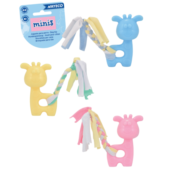 [PE80587] Mini TPR Jirafa 9 cm. UD.