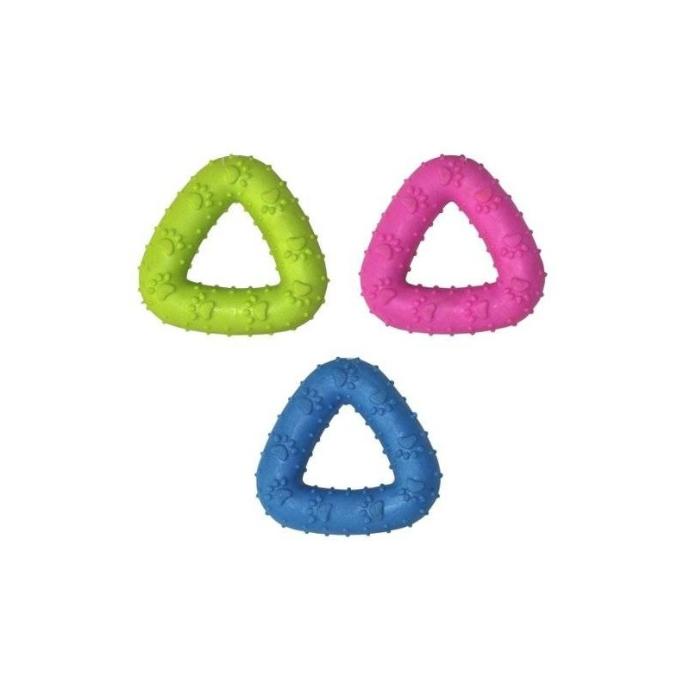 [PE80325] Mini Triangulo De Goma 7cm UD.