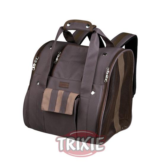 [28900] Mochila Nelly. Nylon. 34×32×29cm. Mrr.Grisác./BG