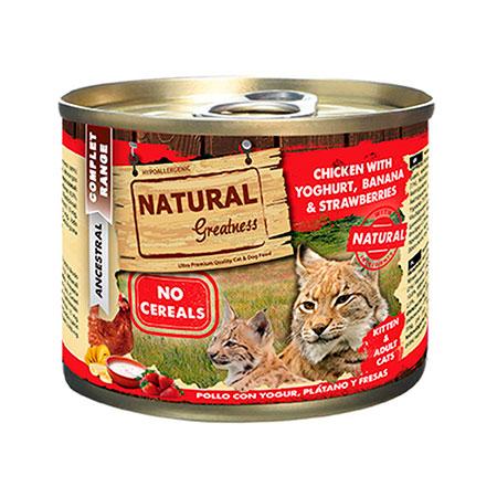 [NGC20003] NGC Pollo con Yogur, Plátano y Fresas 200 g.