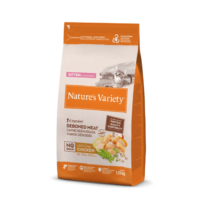 [927180] NVC Ngrain Kitten Chicken 1,25 Kg.