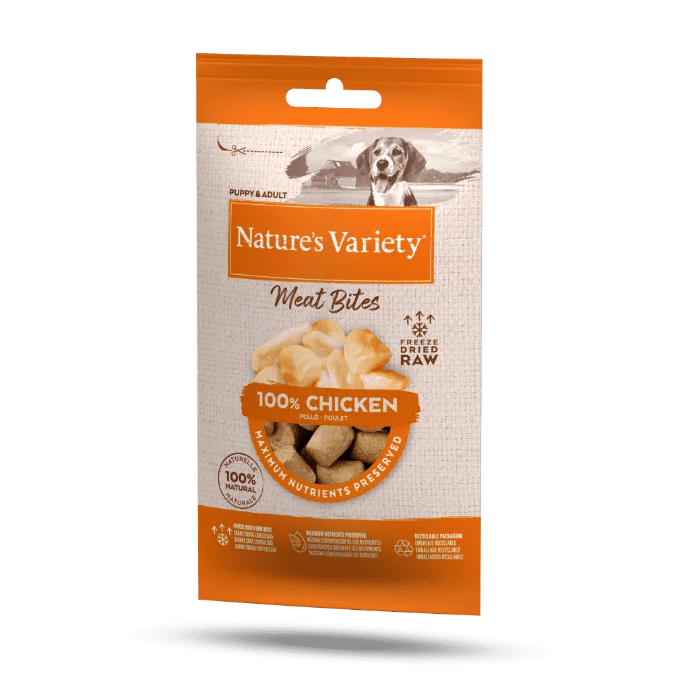 [965163] NVDFD Meat Bites Chicken 15 grs.  