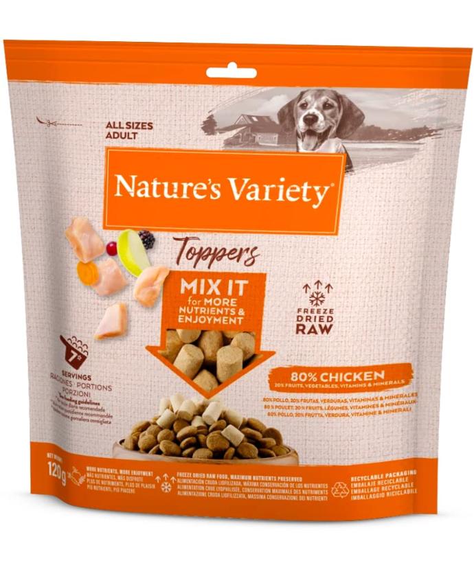 [964874] NVFD Toppers Chicken 120 grs.