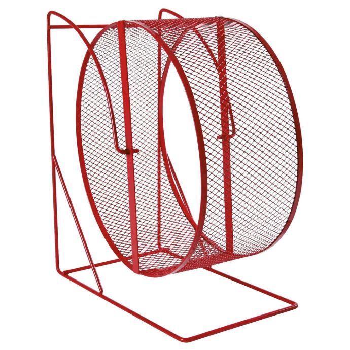 [61001] Noria Giratoria Hámsters. Metal, malla.Ø17CM 