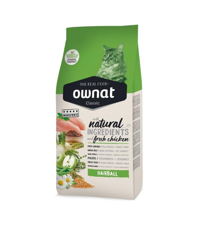[031422] Ownat Classic Hairball Gato 1,5 Kg.