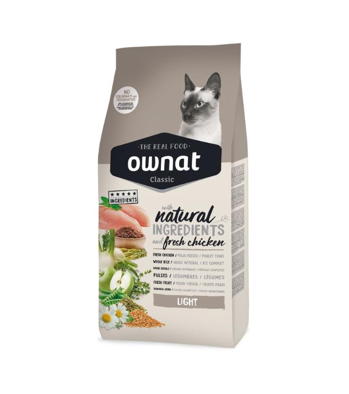 [031419] Ownat Classic Light Gato 4 Kg.