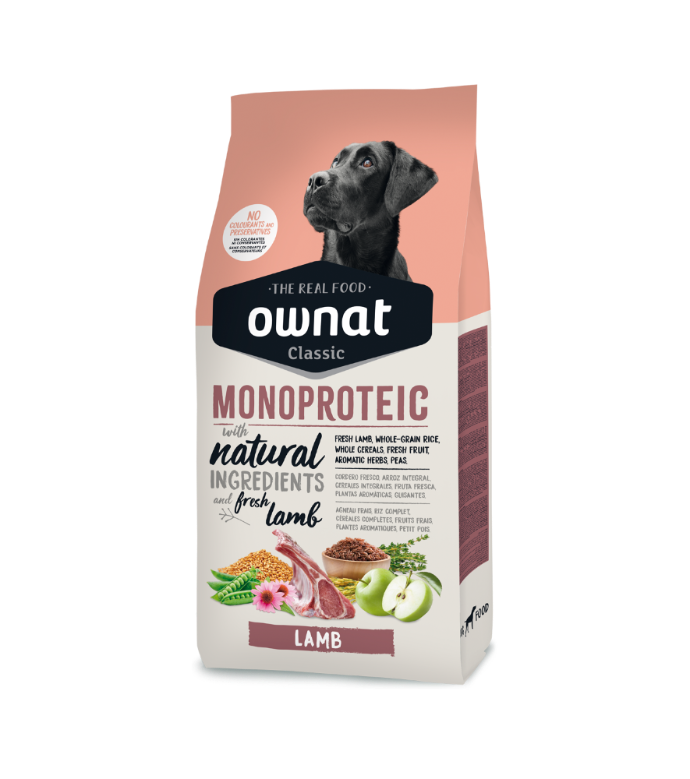 [031653] Ownat Classic Monoproteic Lamb 4 Kg.   
