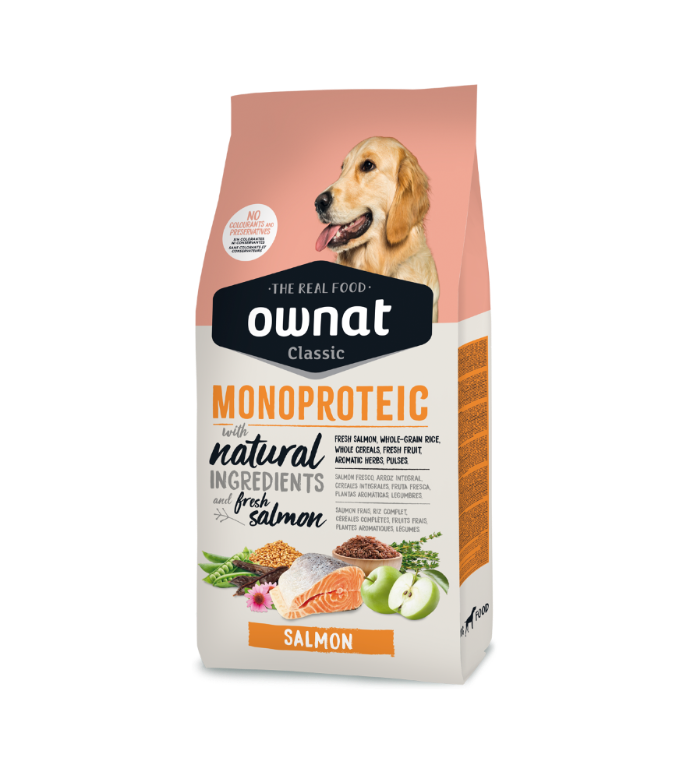 [031655] Ownat Classic Monoproteic Salmon 4 Kg.   