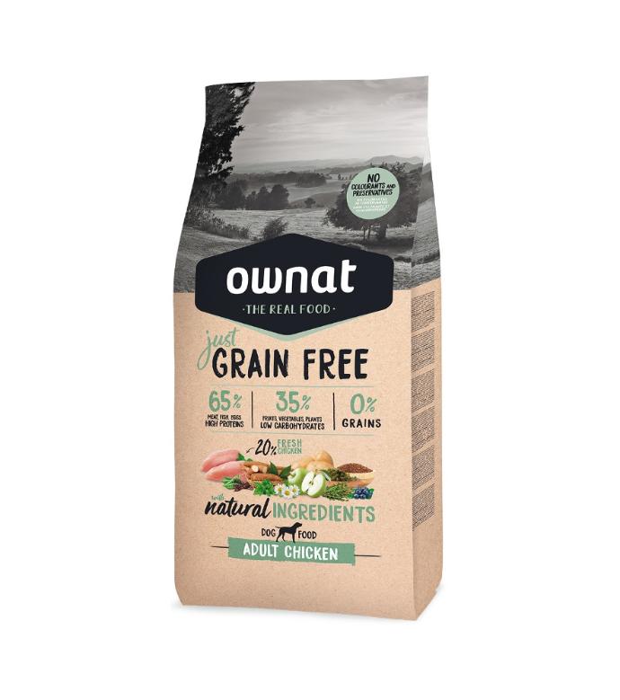[031447] Ownat GF Just Adult Chicken 14 Kg.