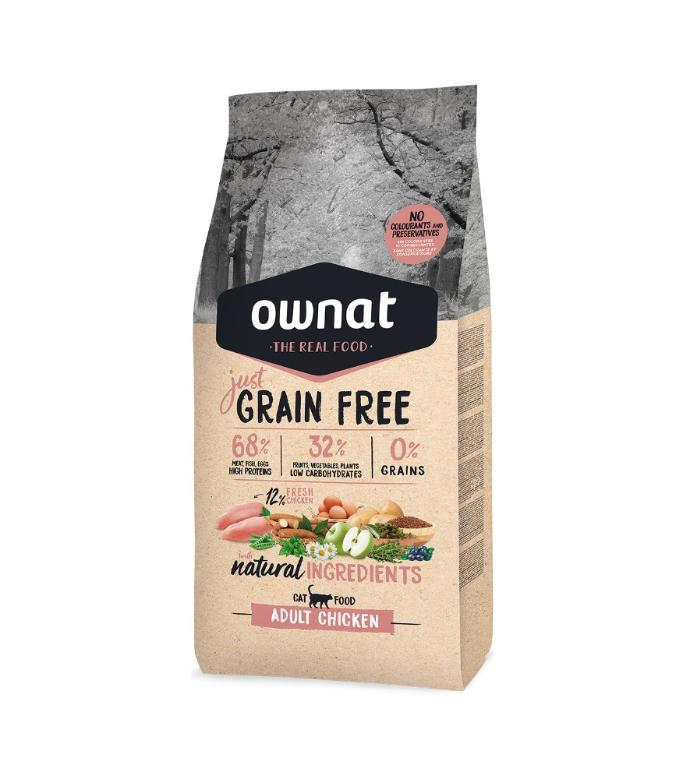[031465] Ownat GF Just Adult Chicken Gato 3 kg.