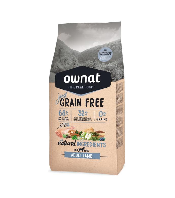 [031449] Ownat GF Just Adult Lamb 14 Kg.