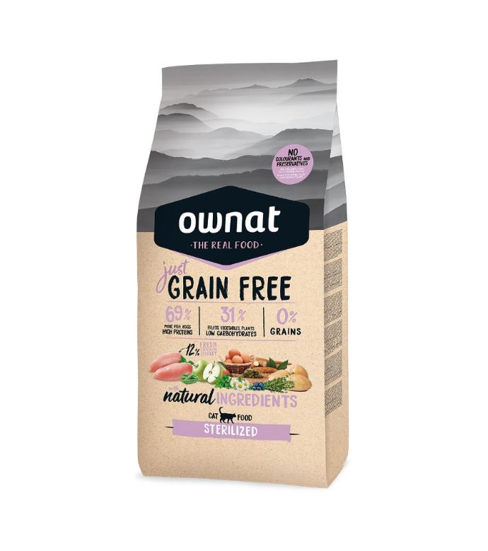 [031469] Ownat GF Just Sterilized Cat 1 Kg