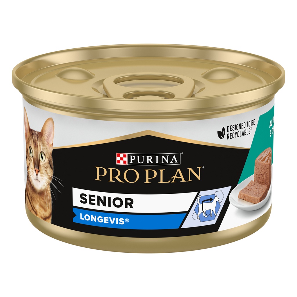 [12513470] PPLAN Senior Cat Mse Atun 85 grs.  