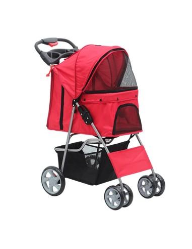 [053334/12505] Pawise Cochecito Rojo 68x46x100 cm.