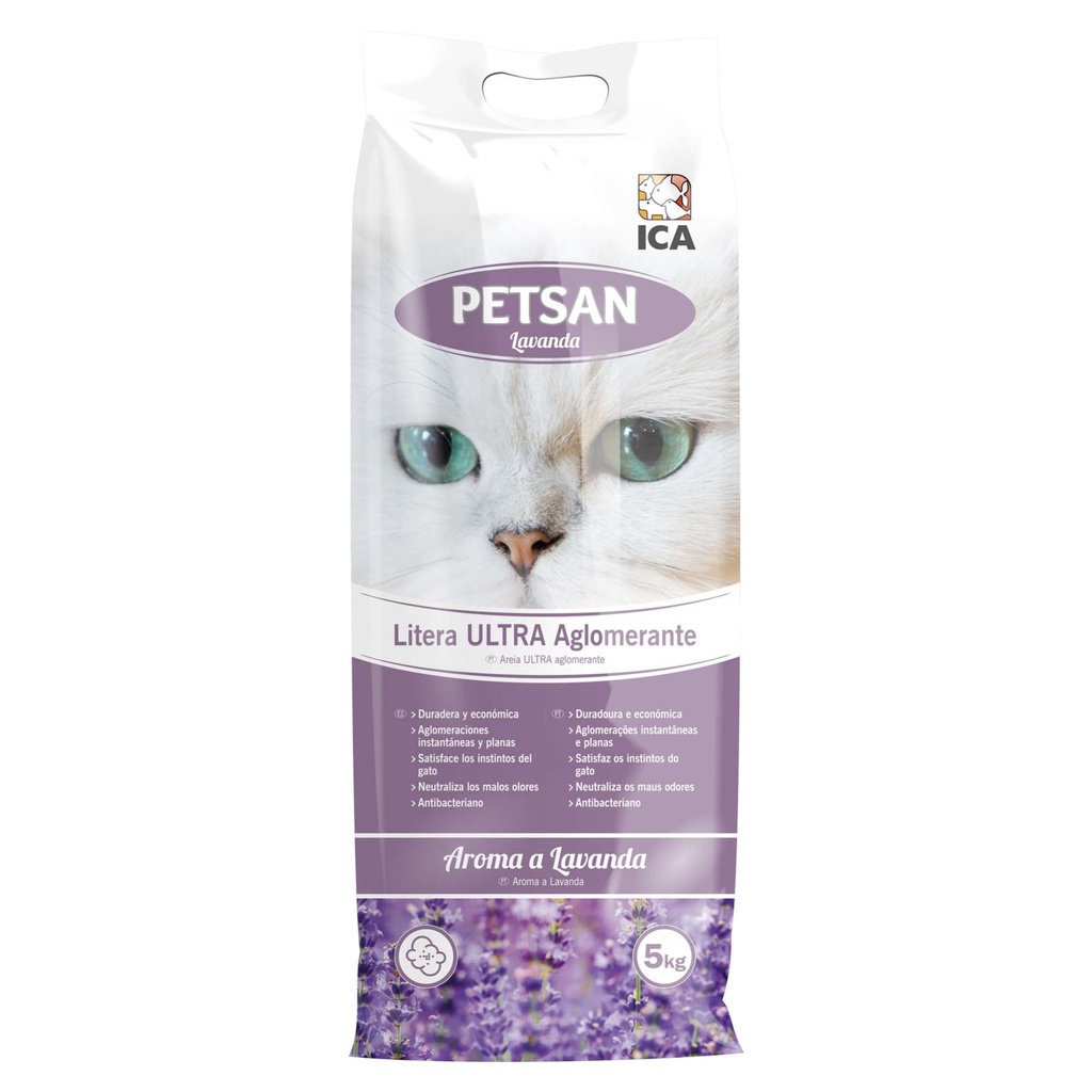 [PSL5] Petsan Litera Aglomerante Lavanda 5 Kg.
