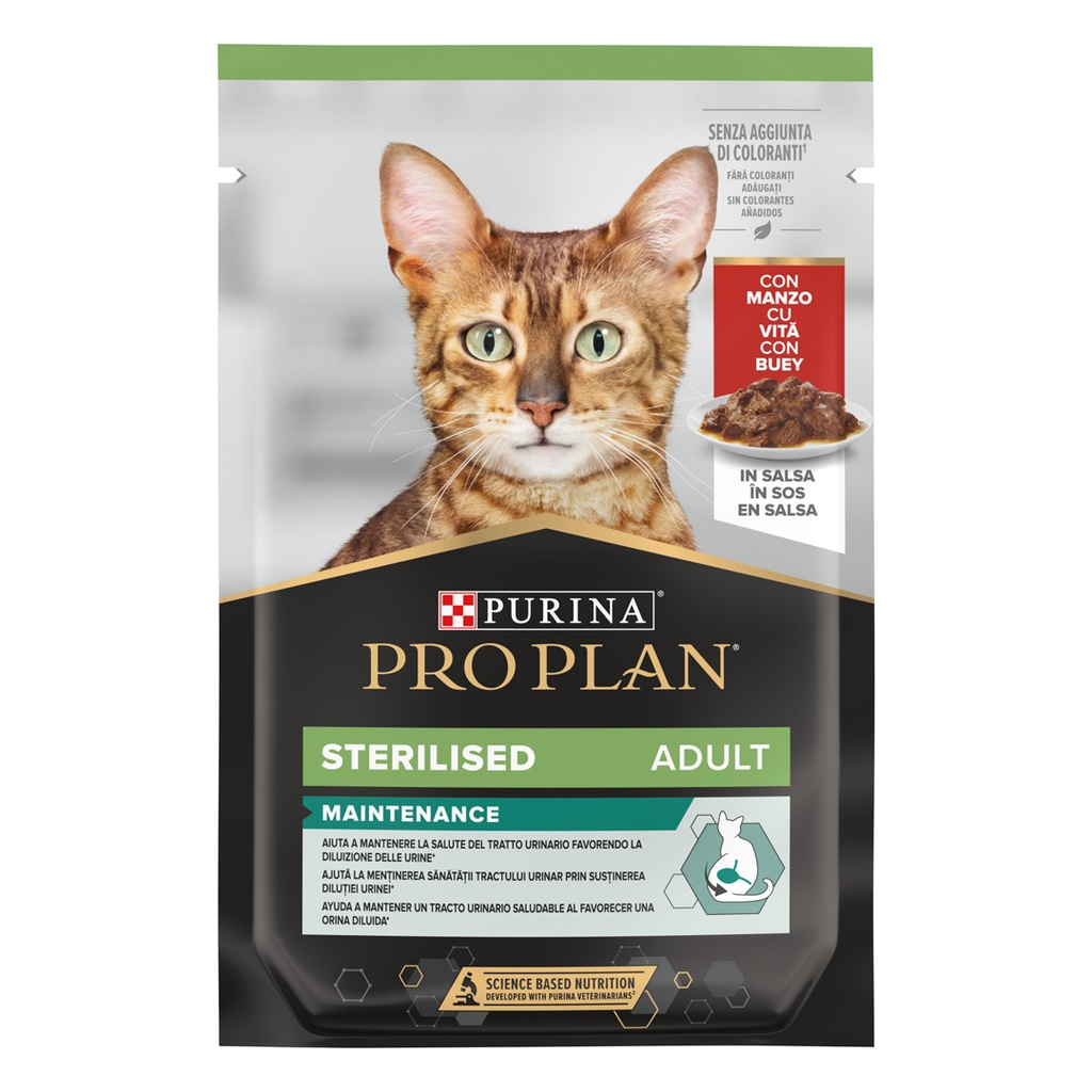 [12559469] Pro Plan Sterilised Cat GIG Buey 85 grs. 