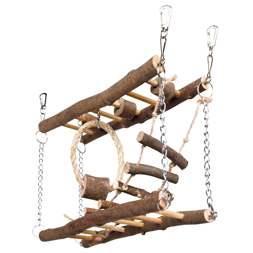 [61650] Puente Colgante Natural Living. 27×17×7 Cm