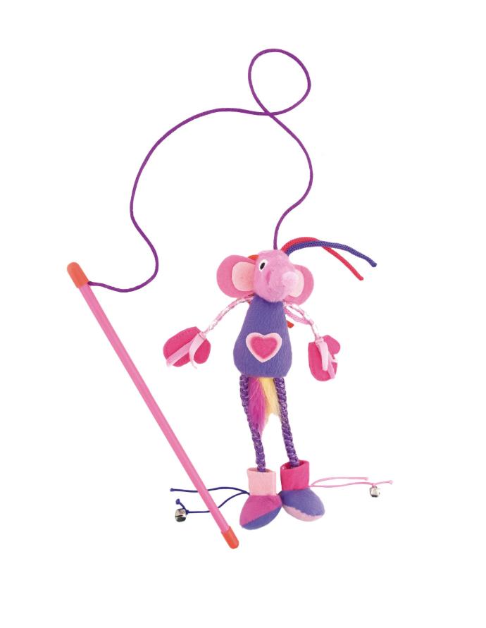 [GA80043] Puppet Mouse Con Vara 40cm