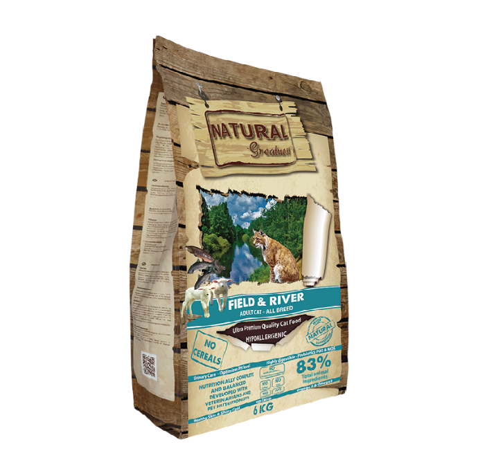 [ASC40SL06] RECETA CAT FIELD/RIVER GRAIN FREE 6 KG