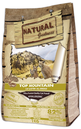 [ASC35KR02] Receta Cat Top Montain Grain Free 2 Kg.