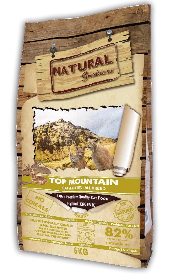 [ASC35KR06] Receta Cat Top Montain Grain Free 6 Kg.
