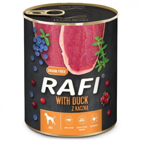[086009] Rafi Dog Pate GF Pato y Arandanos, 800 grs. 
