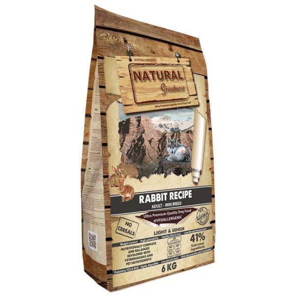 [ASK79LR06] Receta Conejo Light/Fit Grain Free 6Kg