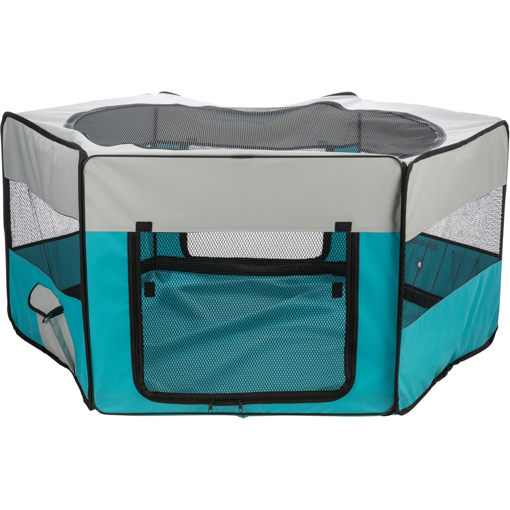 [64055] Recinto Exterior, Ø 150x65 cm. Turquesa/Gris cla.  