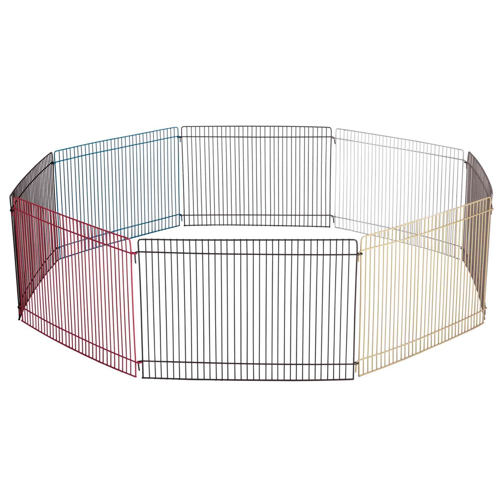 [6247] Recinto Hámsters y Roedores, 8 elementos, 86x23cm