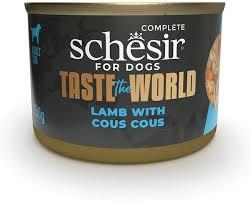 [22115105] SCH DOG TASTE WORLD LATA CORDERO CON CUSCUS 150GR 
