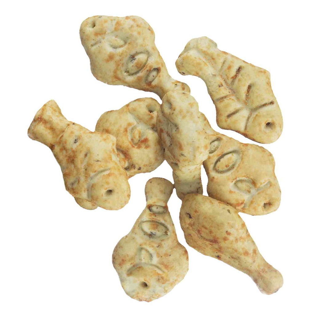 [42743] SNACKS GALLETA CON SALMÓN Y CATNIP, 50 grs.