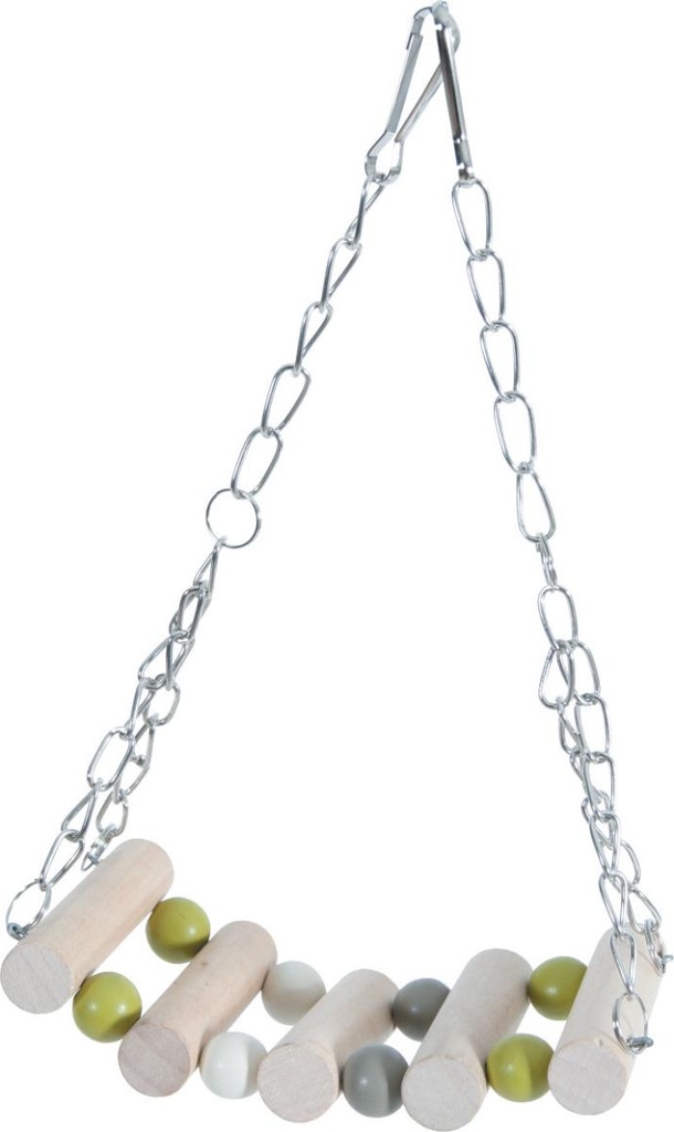 [134022] SUSPENSION PUENTE MADERA+CADEN