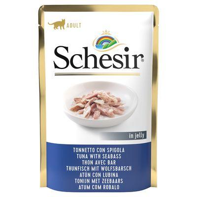 [SCH0304] Schesir Gato Atún+Lubina 100 grs.