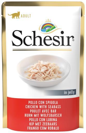 [SCH0305] Schesir Gato Pollo+Lubina Bolsa 100gr.